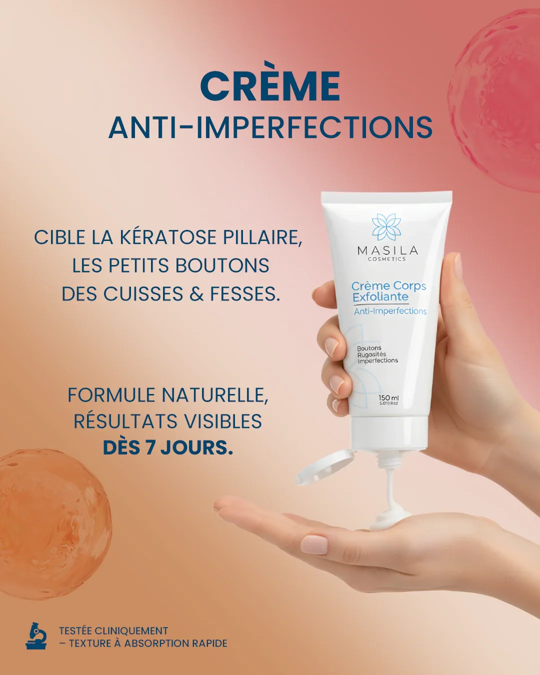 Crème Exfoliante – Boutons, Kératose & Texture Irrégulière - Image 1 of 3