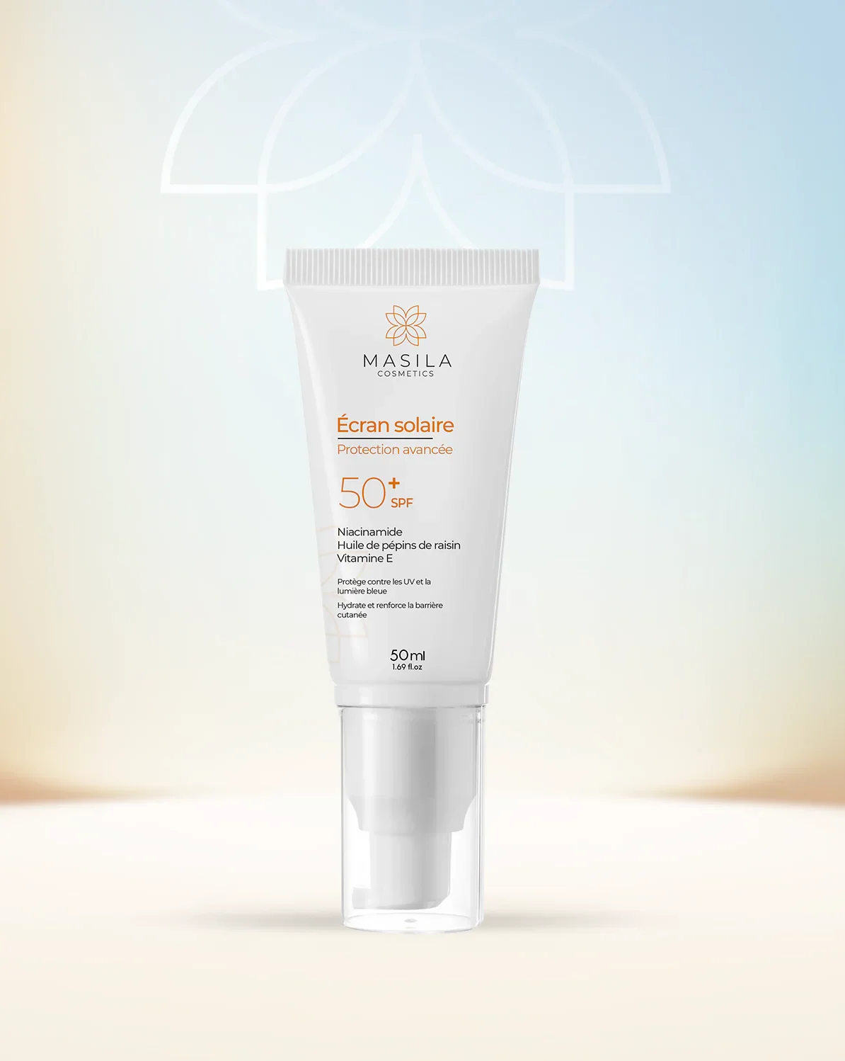 Écran Solaire Protection Avancée Spf 50+ – Anti-uv & Lumière Bleu - Image 1 of 3