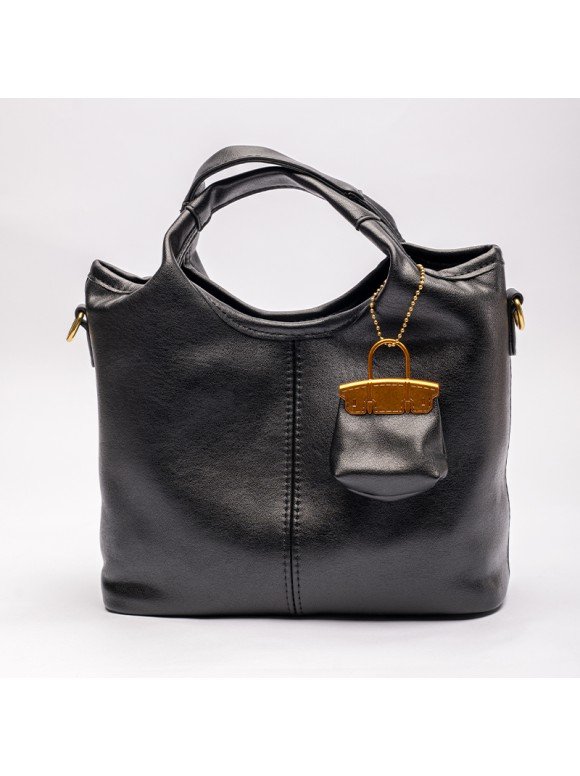 Sac À Main Cabas Souple En Cuir Avec Mini-pochette - Image 1 of 4