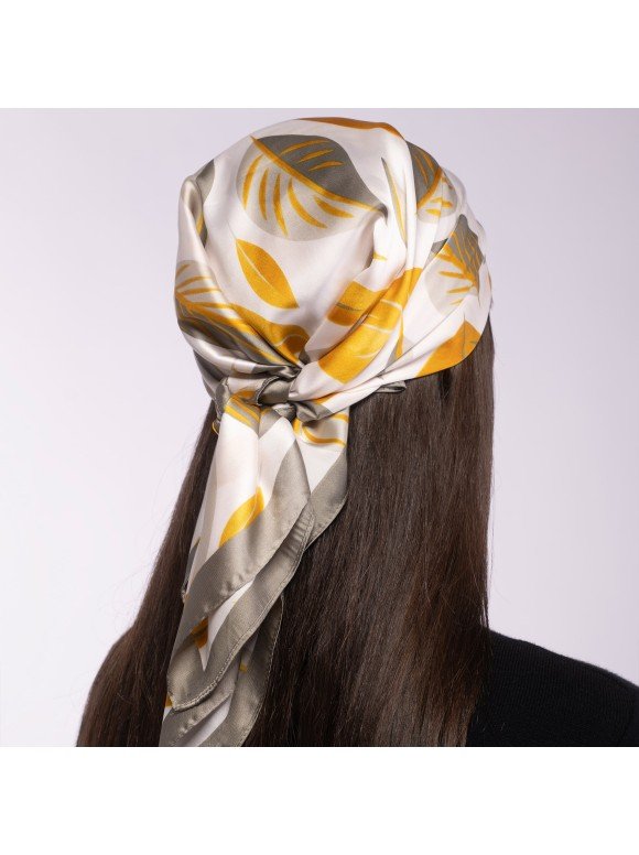 Foulard Polypashmina Feuilles D'automne - Image 1 of 3