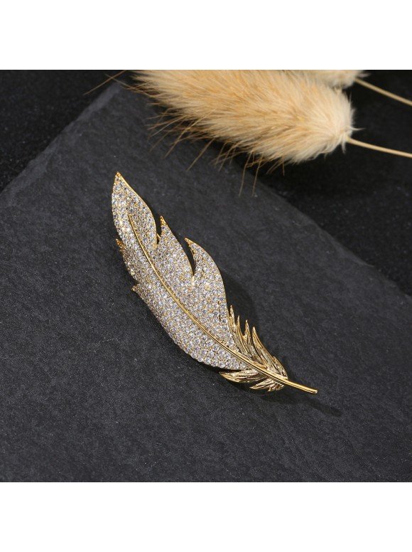 Broche Coréennes plume - Image 1 of 1