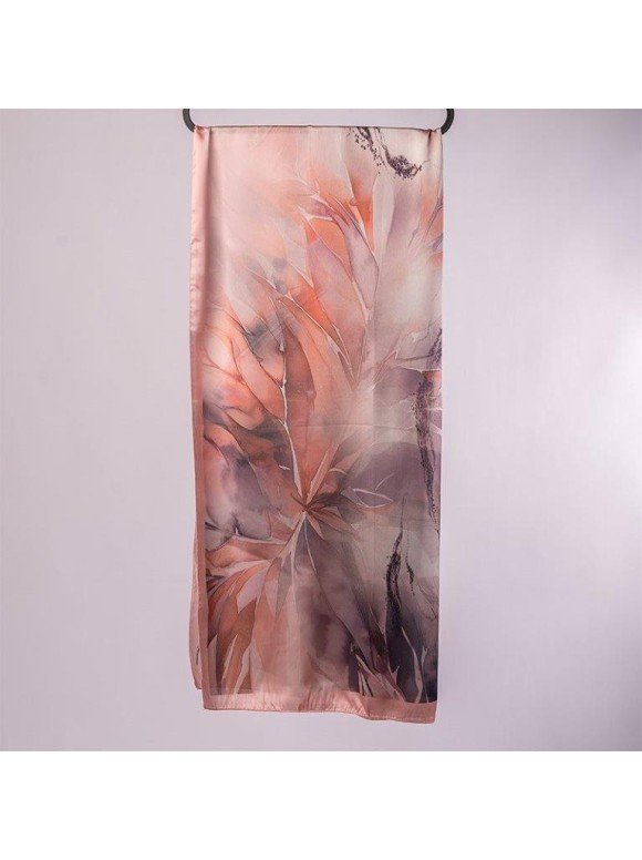 Châle Satin Imprimé Digital - Floral Numérique - Image 1 of 3