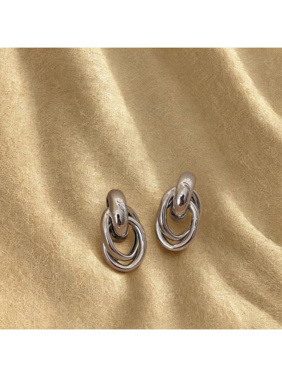 Boucle D'oreille - Double Twist - Image 1 of 1