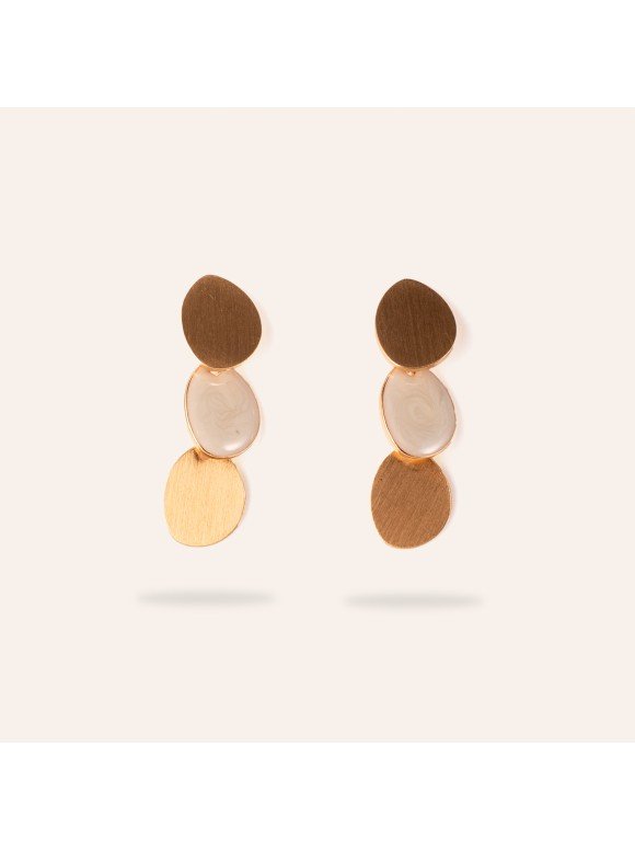 Boucle D'oreille Triple Disque - Image 1 of 1