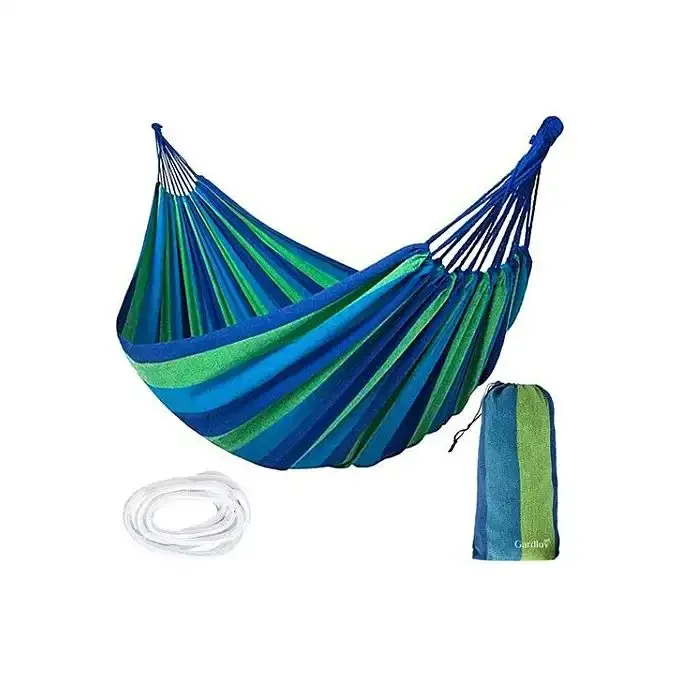 Hamac Suspendu Portable Pour L'intérieur, La Chambre À Coucher, Fauteuil De Voyage, Hamac De Camping - Multi-couleur - Image 1 of 2