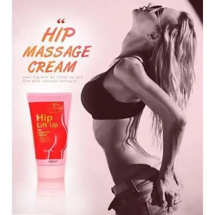 Crème De Massage - Hip Lift - Extra Volume Fessier - 150 Ml - Sans Parabène - Pour Femme - Image 1 of 2