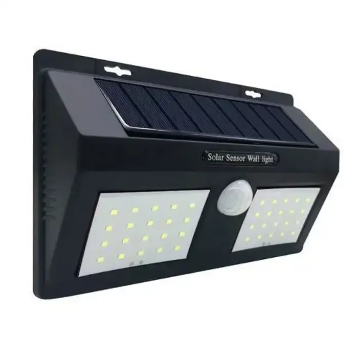 Lampe Solaire Murale 40 Led Détecteur De Mouvement Ip65 Étanche Infrarouge - Image 1 of 2