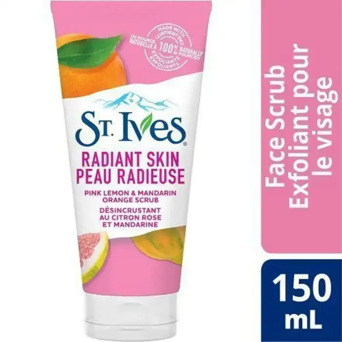 Gommage Visage Désincrustant Au Citron Rose Et Mandarine Peau Radieuse - Image 1 of 2