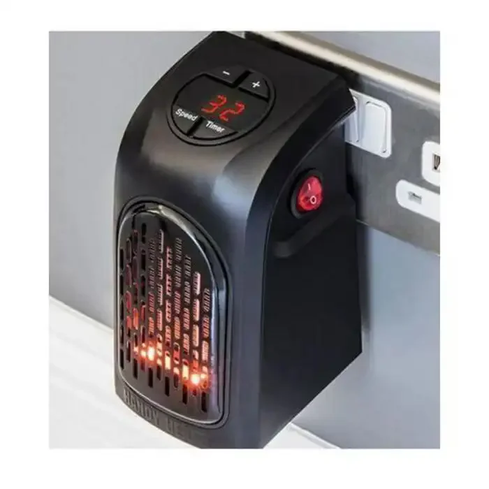 Chauffage Électrique Portable - Handy - Mini Poêle - Céramique - 400w - Programmable 12h - Image 1 of 4