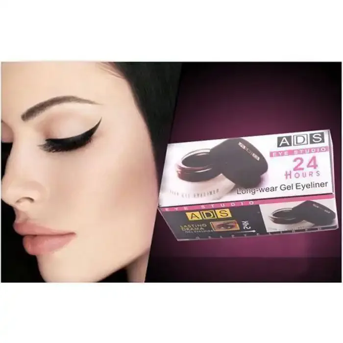Gel Eye Liner Et Gel À Sourcils - Noir Et Marron 24 Heures - Image 1 of 3