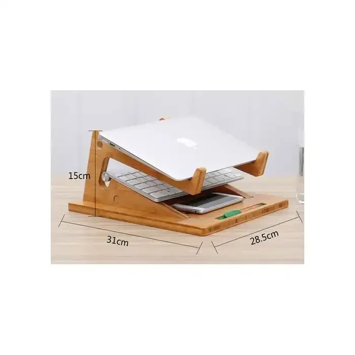 3/1 Support De Pc Portable Pliable Avec Base Pour Tablette Ordinateur Portable - Image 1 of 3