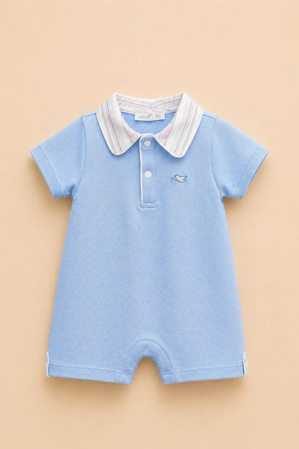 Combishort Bébé Garçon – Chic Délicat & Confort Absolu - Image 1 of 4
