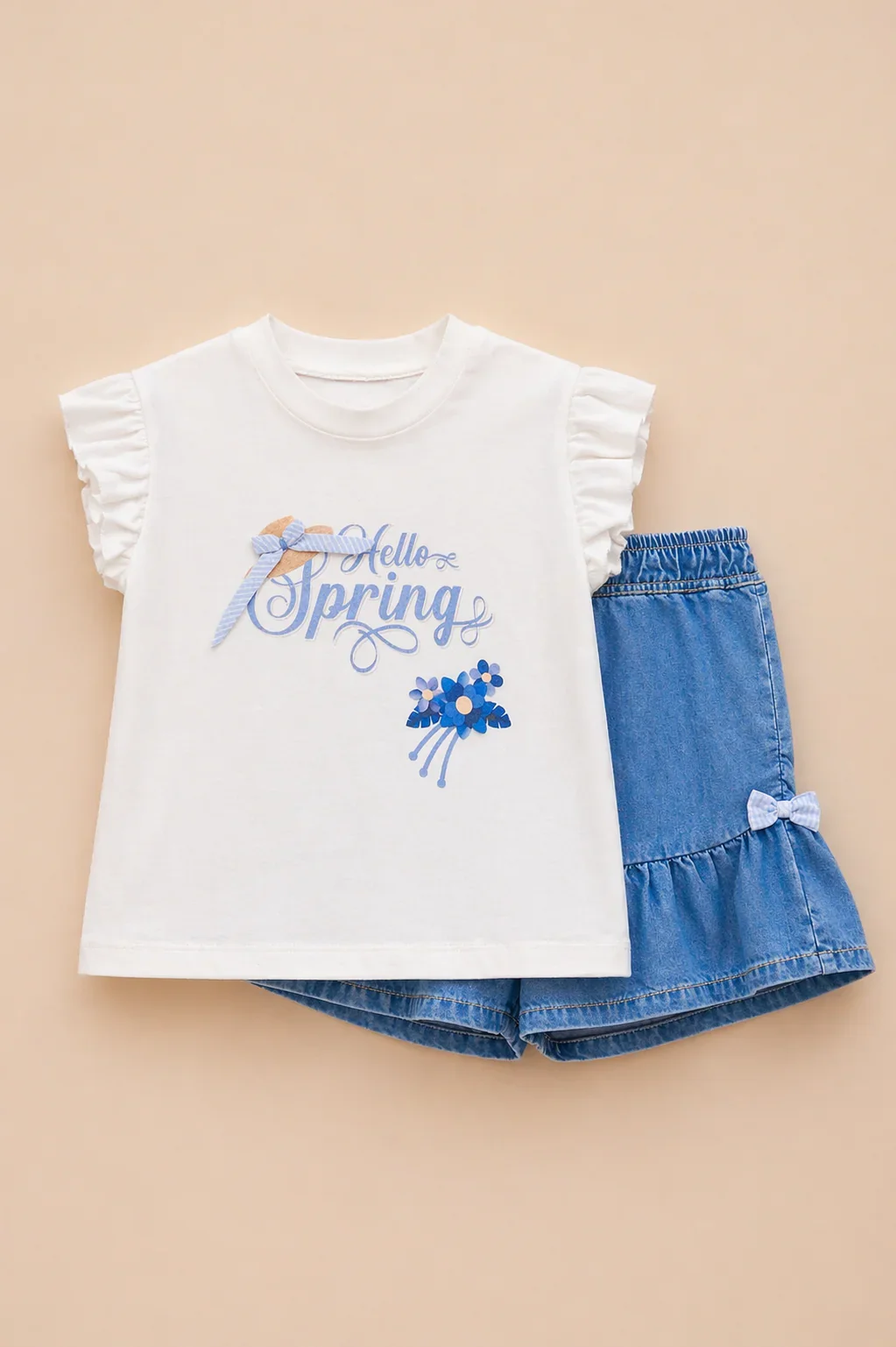 Ensemble Fille – Esprit Printanier Chic - Image 1 of 4