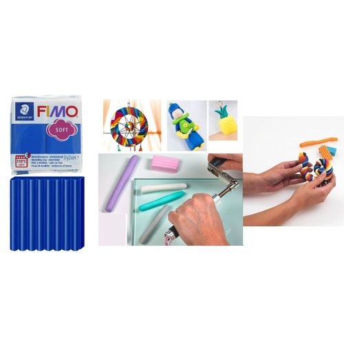 Pâte À Modeler Fimo Soft Bleu Pacifique – Cuisson Au Four, Modelage Artistique - Image 1 of 1