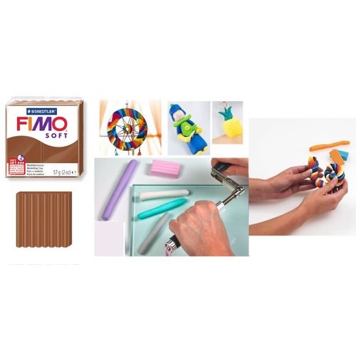 Pâte À Modeler Fimo Soft Caramel 57 G – Cuisson Au Four, Modelage Artistique - Image 1 of 1
