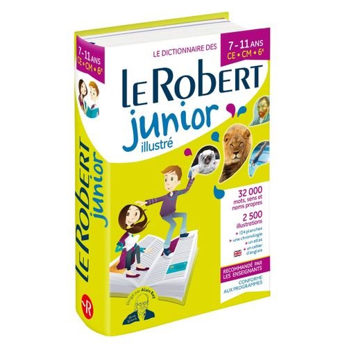 Robert Junior Illustré,7-11ans, Ce-cm-6e, Le Dictionnaire Référence Au Primaire - Image 1 of 1
