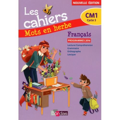 Cahier D’exercices Mots En Herbe Cm1 Lecture Compréhension Et Écriture - Image 1 of 1