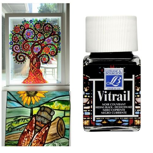 Peinture Sur Verre Noir Couvrant, Multi-surfaces, Transparente, Brillante - Image 1 of 1