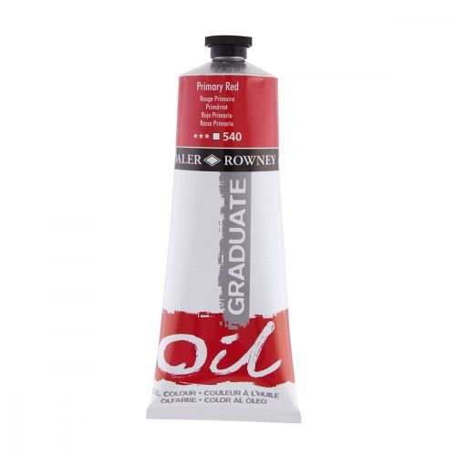 Peinture À L’huile Graduate 200 Ml Rouge Primaire Fine Haute Résistance - Image 1 of 1