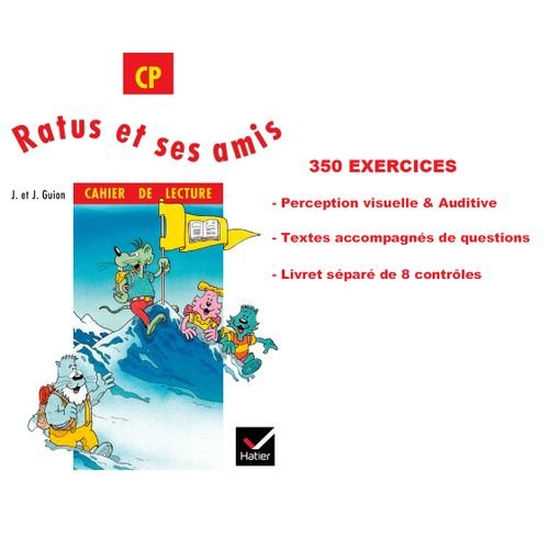 Ratus Et Ses Amis Cp, Cahier De Lecture, Exercices, Textes, Questions, Contrôles - Image 1 of 1