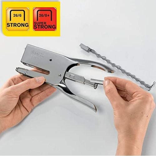 Pince-agrafeuse Métal Chrome Classic K1 pour Agrafage -Capacité 50 Feuilles - Image 1 of 3