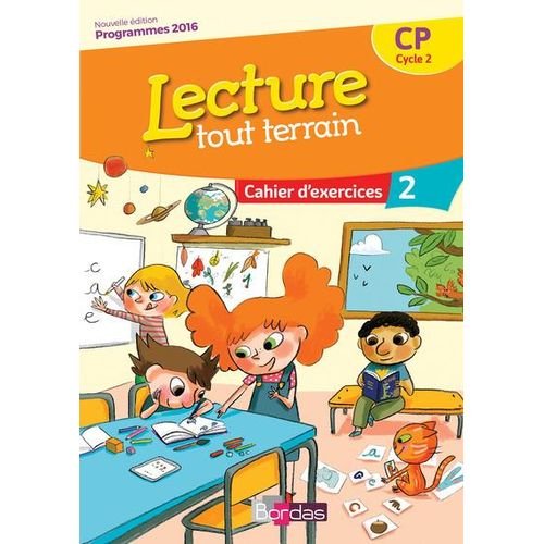 Lecture Tout Terrain CP, cahier d’exercices 2 de lecture et écriture - Image 1 of 1