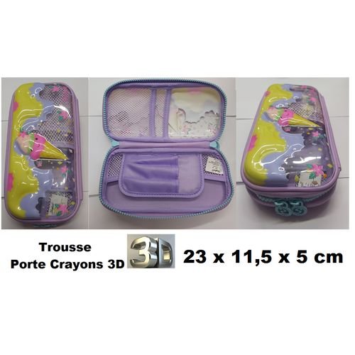 Trousse Porte Crayons 3d Ice Cream, Solide, Élégante,pratique - Image 1 of 1