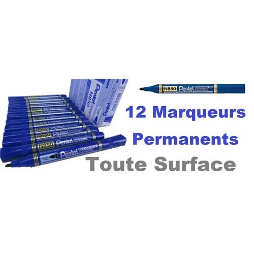 12 Feutres Marqueurs Permanent - Image 1 of 1