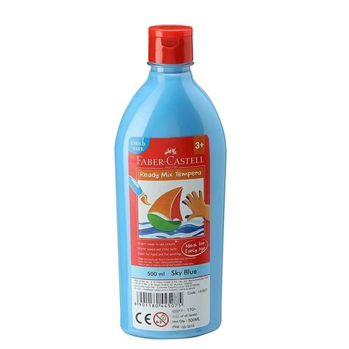 Bouteille Gouache Peinture Ready Mix Tempera Fc, Bleu Ciel - Image 1 of 1