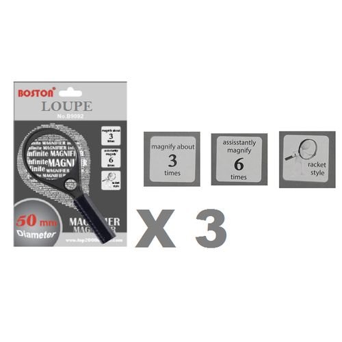 Loupe Portable Optique X3 Diamètre 50 Mm - Image 1 of 1