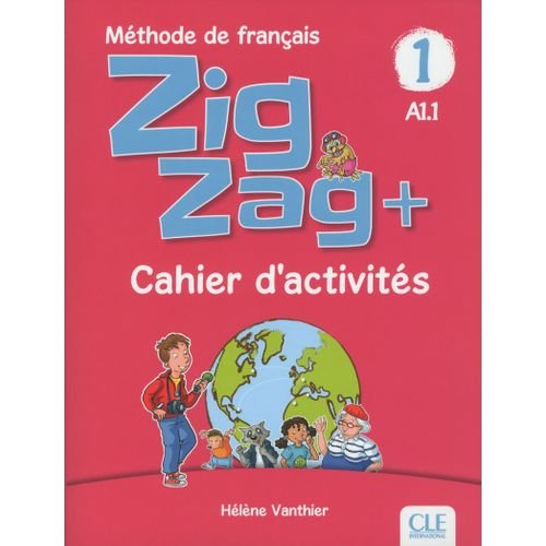 CCahier D’activités Zigzag A1.1 + Jeux Et Entraînement Delf Prim Niveau Débutant - Image 1 of 2