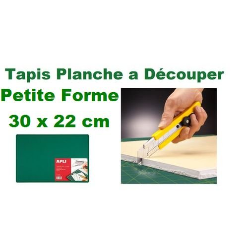 Apli Tapis Planche A Découper Pvc A4 30x22cm,très Résistant,quadrillé,surface Protégé - Image 1 of 1
