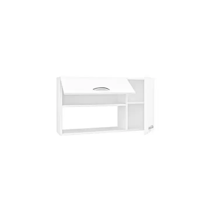 Meuble De Salle De Bain Blanc, 80x50x20, Pour Cuisine, Bureau  - Image 1 of 2