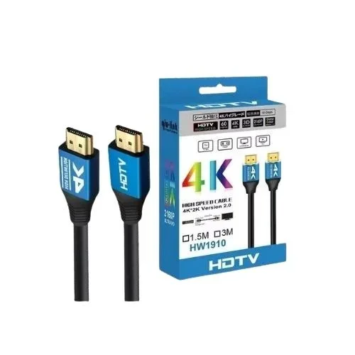 Câble Hdmi 3m 3d Haute Vitesse 4k 60hz - Image 1 of 1