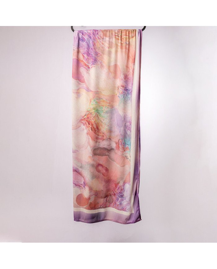 Châle lycra digi extra fin imprimé - Image 1 of 3