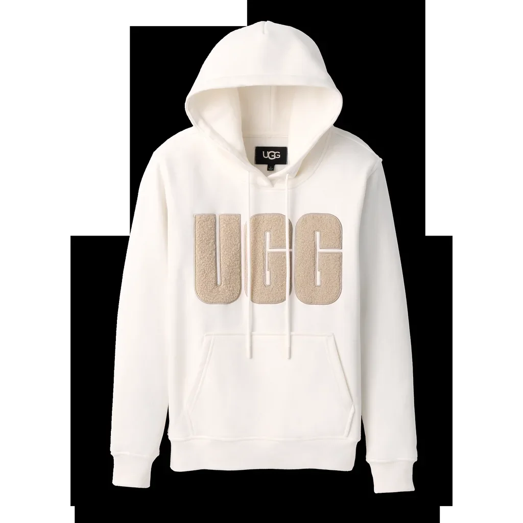 Rey Ugg Fluff Logo Hoodie Nimbus - Image 1 of 1