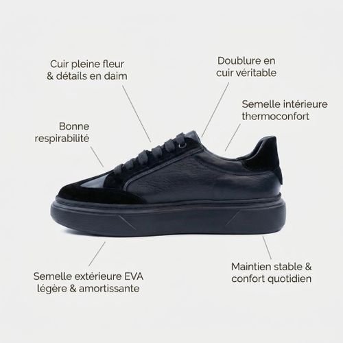 D'urbano Profondo 204 : Espadrille En Cuir - Image 1 of 3