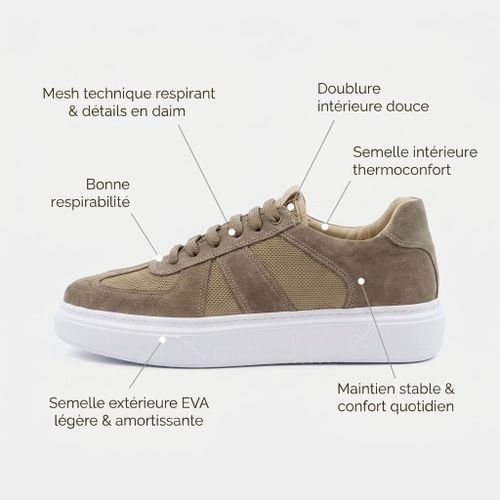 D'urbano Maglia 303 : Espadrille En Cuir Daim - Image 1 of 3
