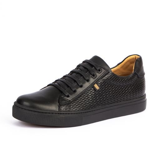 Baskets Basses D'urbano En Cuir  - Image 1 of 3