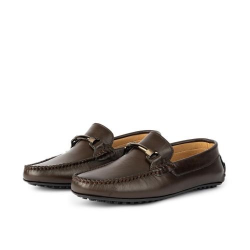 D’010 Mocassin En Cuir - Image 1 of 3