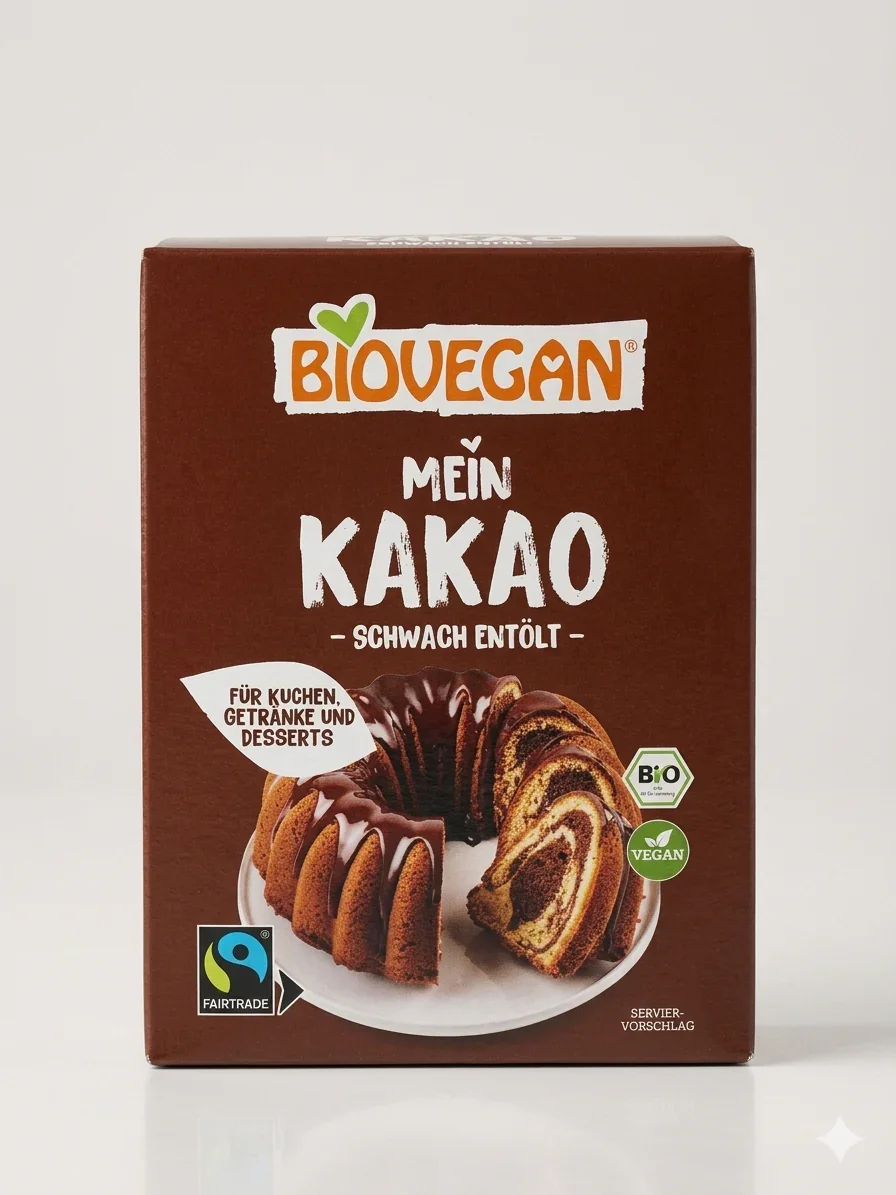 Poudre De Cacao Bio Mein Kakao Faiblement Dégraissé - Image 1 of 2