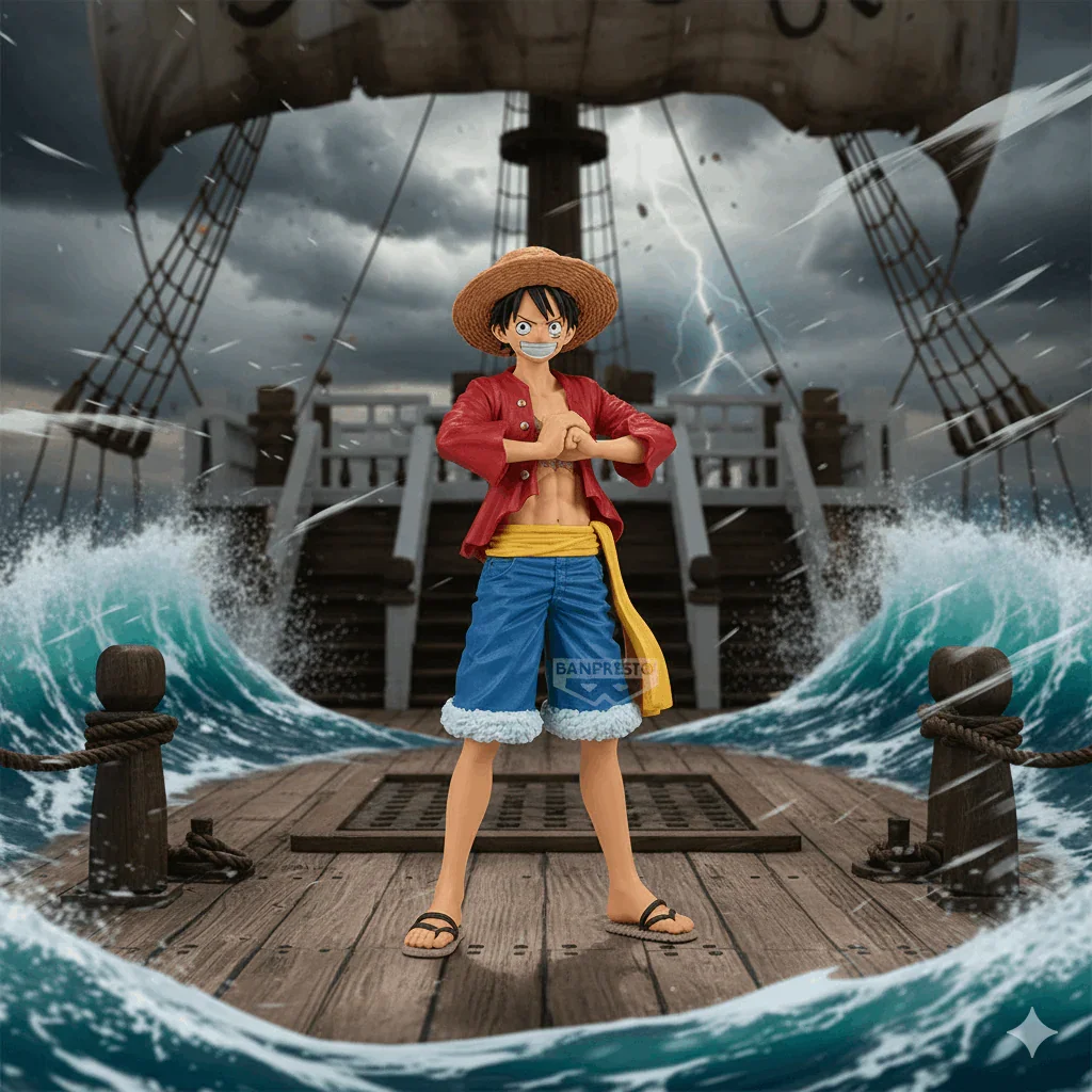 Figurine One Piece - Monkey D. Luffy Grandline Séries - Image 1 of 1