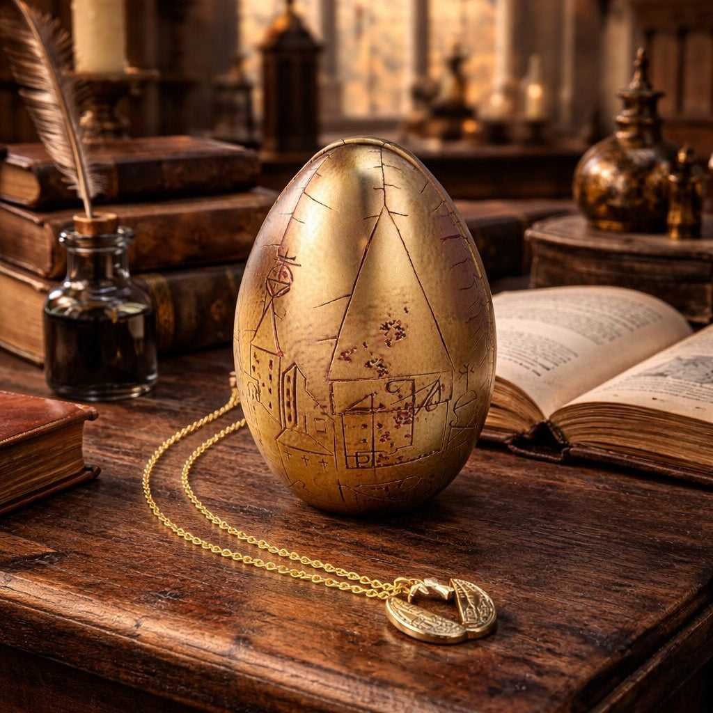 Réplique Harry Potter Oeuf Dor - Gift Box + Collier - Image 1 of 3