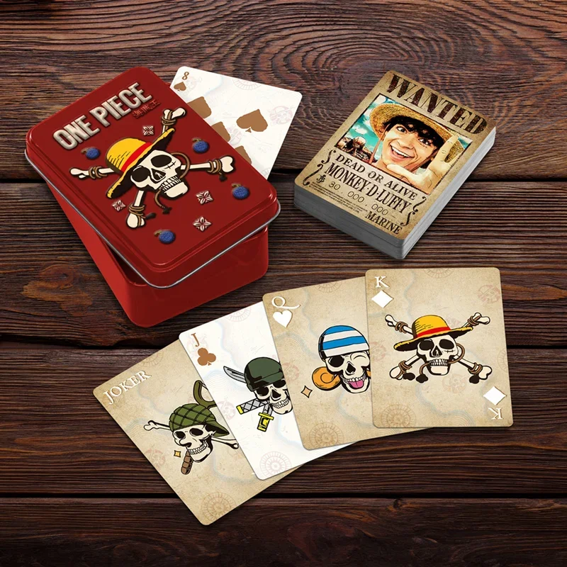 Jeu De Cartes Dans Une Boite En Métal One Piece Netflix - Image 1 of 1
