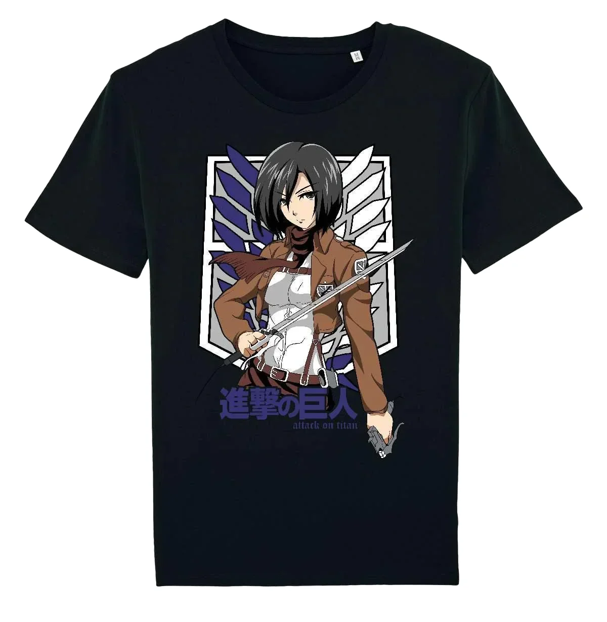 T-shirt Lattaque Des Titans Mikasa - Image 1 of 3