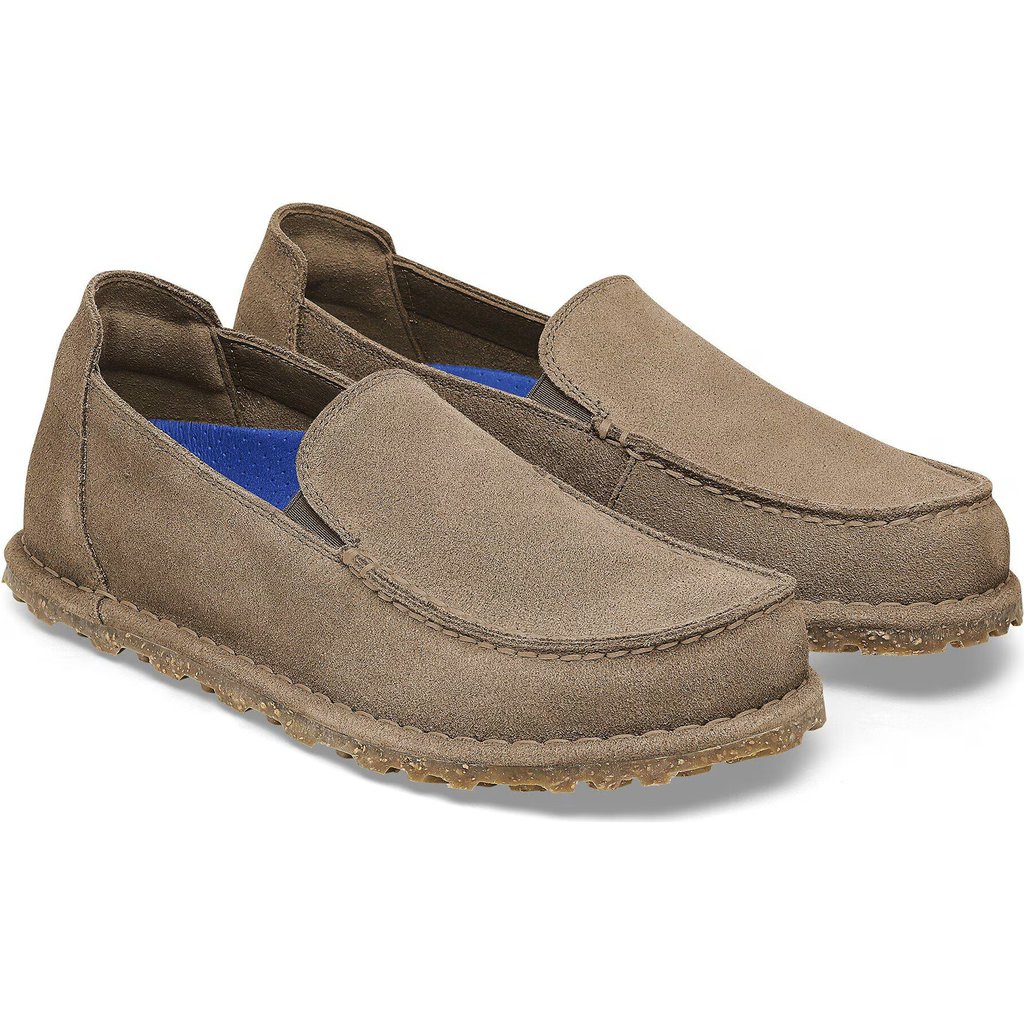 Utti Slip On Suede Leather Gray Taupe Narrow - Image 1 of 4