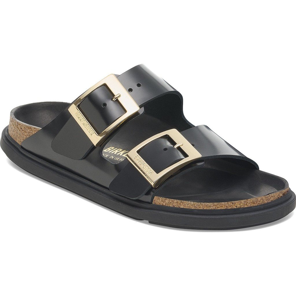 Arizona Droplet Buckle Natural Leather Black Narrow - Image 1 of 4