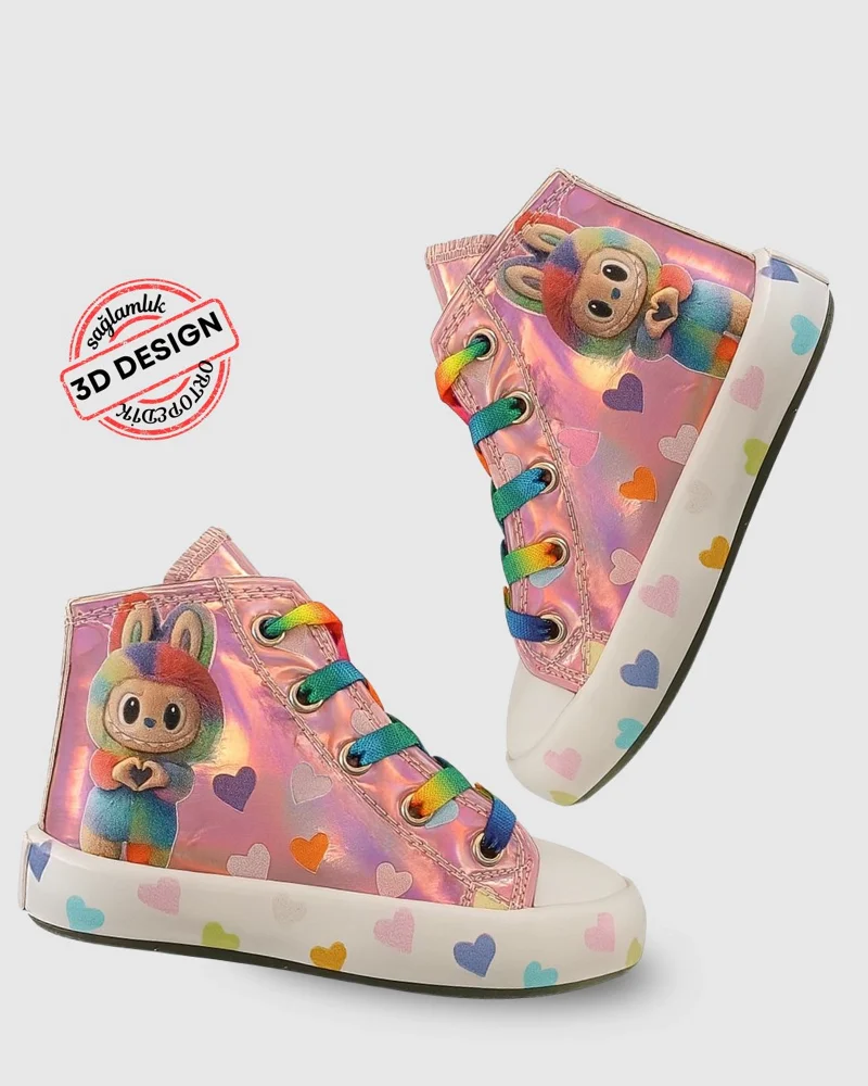 Labubu Holographic Girl Sneaker - Image 1 of 3