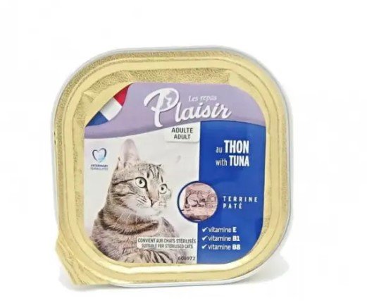 Barquettes Chat Adult Au Thon 100g - Image 1 of 1