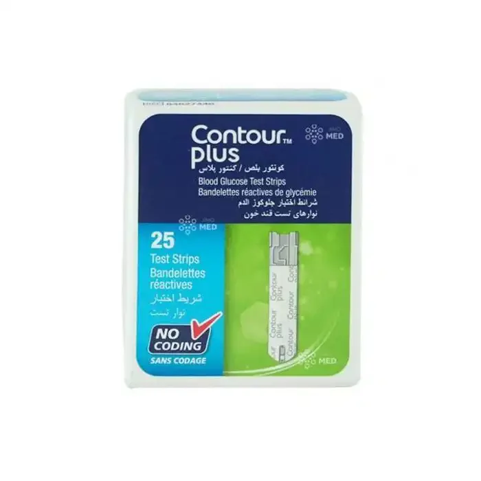 Bandelettes Contour Plus 25 Test Strip - Image 1 of 2